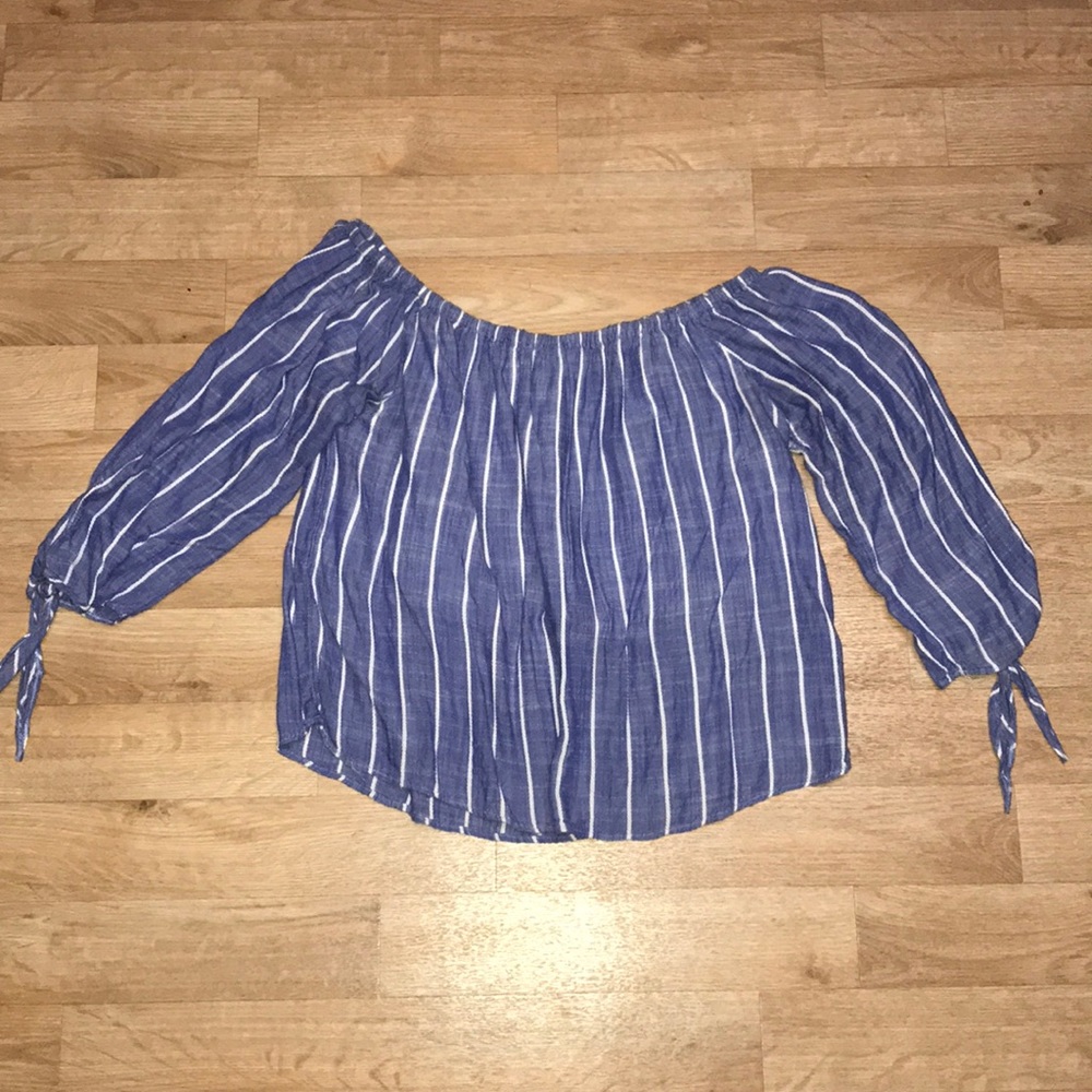 Thread & Supply women’s off the shoulder shirt L - Picture 5 of 5